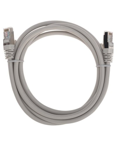 Патч-корд S/FTP, CAT 6A (10G), RJ45-RJ45, 28AWG, LSZH, серый, 2м REXANT 02-0390-2 в Муроме Патчкорды (медные) Pintop.ru