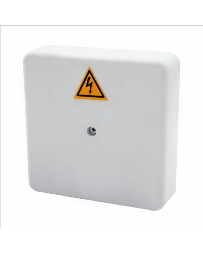 Коробка распределительная огнестойкая КРОПС-П2, IP41, габаритные размеры 100х100х30 мм, для кабелей сечением до 6 мм2, 4 клеммы КМ-Профиль (FRJB-KM-P2-6-04-КРОПС-IP41) в Муроме Распределительные коробки Pintop.ru