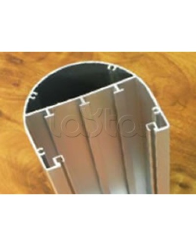 Колонна алюминевая под суппорт (односторонняя) 660мм Экопласт 70166 в Муроме Системы лючков и колонн Pintop.ru