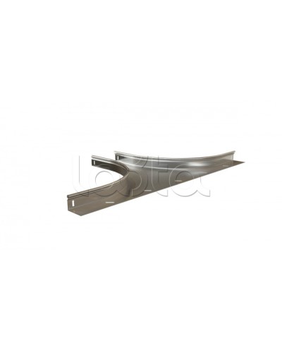 Разветвитель односторонний плавный Hyperline RST-DTS-400-80-0,8-R100-SZ в Муроме Аксессуары для лотков Pintop.ru