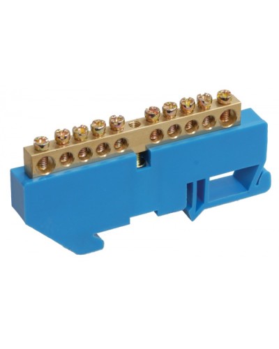 Шина нулевая на DIN-изолятор ШНИ-6х9-8-Д-С IEK YNN10-69-8D-K07 в Муроме Клеммные колодки Pintop.ru