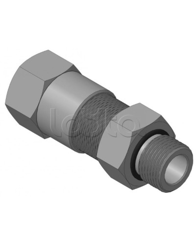 Кабельный ввод для бронированного кабеля с уплотнением внутренней оболочки кабеля резьбой G1/2, внешним диаметром кабеля Dm=14-18 мм и проходным диаметром кабеля d=8-12 мм Спектрон КВБ-18/12-Н-G1/2 в Муроме Аксессуары для кабель-канала Pintop.ru