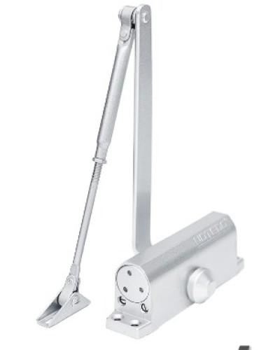 Доводчик NOTEDO DC-090-НО EN4 с ФОП (серебро) в Муроме Доводчики Pintop.ru