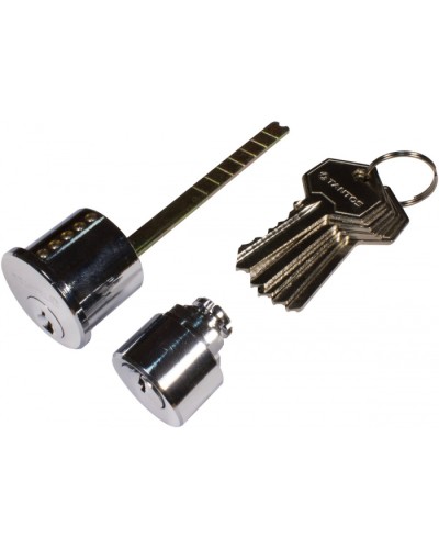 Цилиндр в комплекте с 5 ключами Tantos Цилиндр для TS-EL2369SS в Муроме Электромеханические замки Pintop.ru
