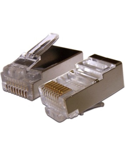 Коннектор RJ45 STP 8P8C, cat.6 TWT TWT-PL45/S-8P8C-6 в Муроме Коннекторы и разъемы Pintop.ru
