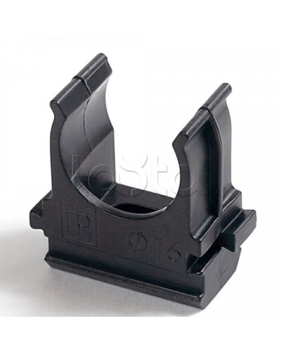 Крепёж-клипса для труб Полистирол черная д32 в малой упаковке (10шт/500шт уп/кор) Промрукав (PR13.0212) в Муроме Держатели, клипсы, скобы Pintop.ru