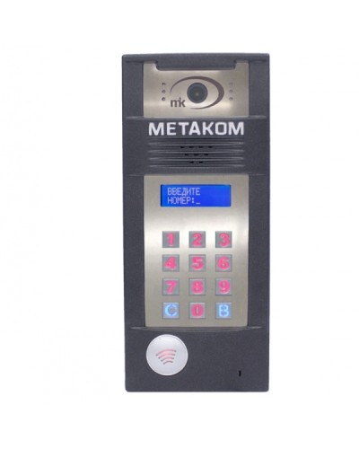 Многоабонентый антивандальный блок вызова со встроенной видеокамерой Метаком MК2018-TMRFGV в Муроме Блоки вызова многоабонентные Pintop.ru