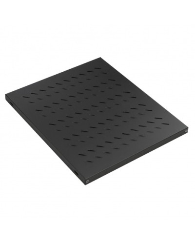 Полка стационар. 19, для шкафов глуб. 600, 370мм, нагрузка 50 кг, чер. Datarex DR-421111 в Муроме Полки для шкафов и стоек Pintop.ru