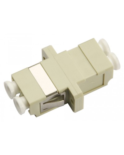 Соединитель проходной LC-LC duplex, MM(для многомодового кабеля) Cabeus DLC-DLC-MM в Муроме Проходные адаптеры и розетки оптические Pintop.ru