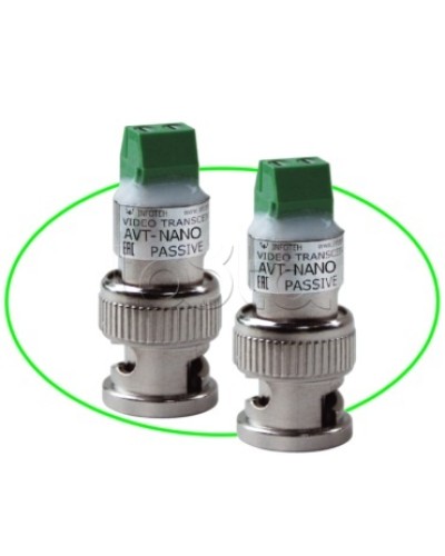 Комплект пассивных приемопередатчиков ИНФОТЕХ AVT-Nano Passive XL в Муроме Видеоусилители, Модуляторы, Делители Pintop.ru