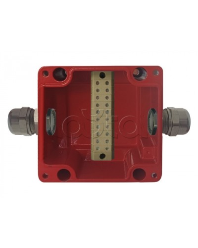 Коробка соединительная Магнито-контакт МКС 2ВК «МОРОЗ» IP66/IP68 цвет красный в Муроме Распределительные коробки Pintop.ru