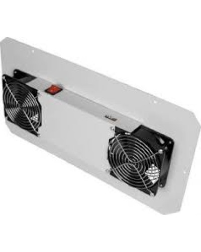 Блок вентиляторный TLK (TLK-FAN2-TERM-GY) для настенных шкафов серии TWC и TWA в Муроме Вентиляторные модули Pintop.ru