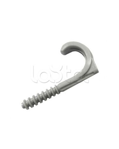 Держатель (клипса) F типа одинарная для труб D25 мм Экопласт 41824 в Муроме Держатели, клипсы, скобы Pintop.ru