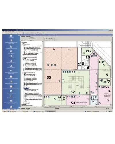 ПО Модуль Мониторинг PERCo-SM08 в Муроме Сетевая СКУД Perco Pintop.ru