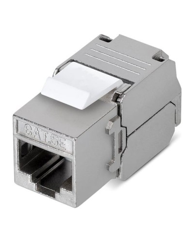 Модуль Keystone Jack RJ-45(8P8C), FTP экранированный, CAT 5e, тип 180 град., самозажимной REXANT PRO 02-0071 в Муроме Модули Keystone Pintop.ru