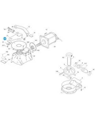 Защитный ключ электродвигателя SUPERFROG Came 119RIA041 в Муроме Запчасти для шлагбаумов и автоматики Pintop.ru