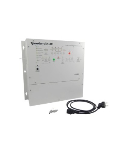 Прибор управления Тромбон ПУ-4К (200 Вт) в Муроме 19 оборудование (рэковое/стоечное) Тромбон Pintop.ru