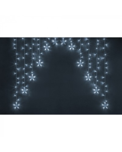 Гирлянда Navigator 95 033 NGF-D038-01 (бахрома-арка звезды CW 2.5*0.8м IP20) в Муроме Источники света(Лампы) Pintop.ru