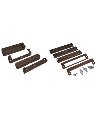 Комплект монтажный для замка ALM-700S с возможностью регулировки ALeko МК 700S-PS (коричневый) в Муроме Дополнительное оборудование для СКУД Pintop.ru
