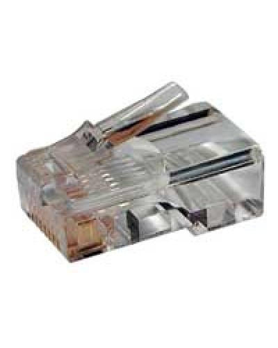 Разъем RJ-45 под витую пару, кат 5 Hyperline PLUG-8P8C-U-C5 в Муроме Коннекторы и разъемы Pintop.ru